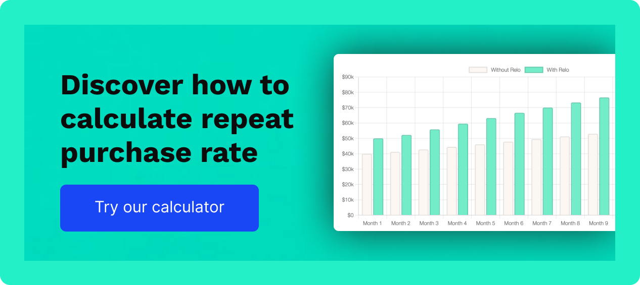 Discover how to calculate repeat purchase rate. Try our calculator