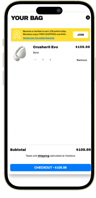 Checkout without package protection